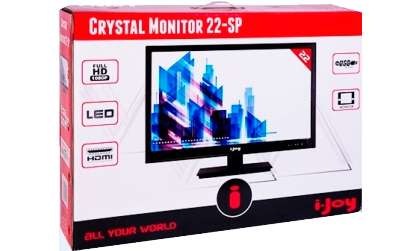 Monitor ordenador LED 22" Full-HD HDMI USB