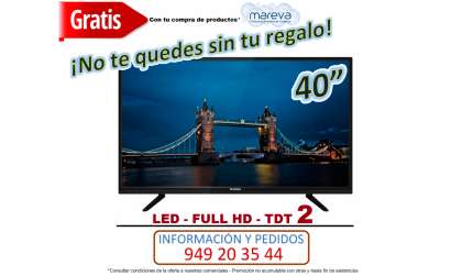 TELEVISION 40" TDT 2