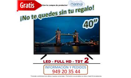 TELEVISION 40" TDT 2